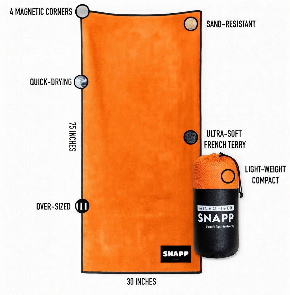 Snapp Magnet Towel